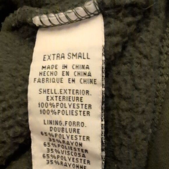 Thread & Supply green‎ fleece sweater size xs women's boho - Picture 6 of 6